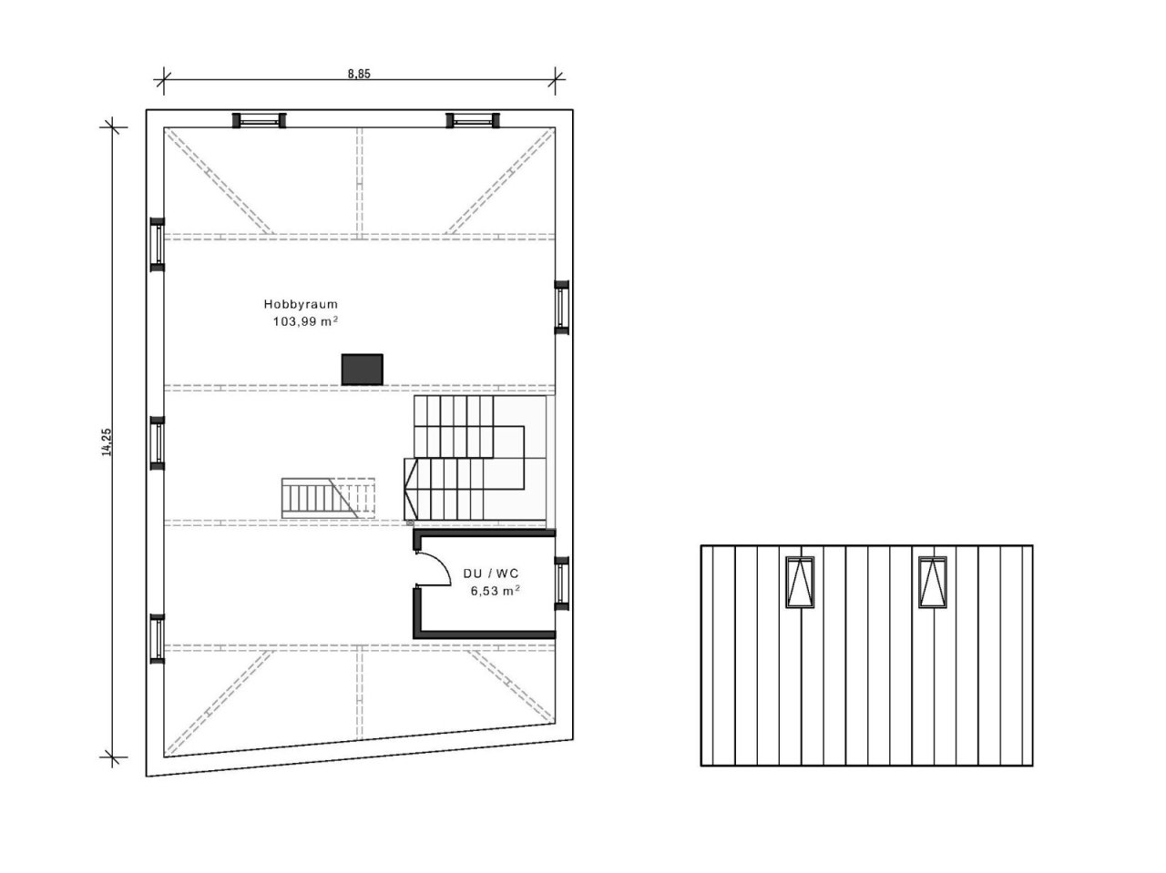 Grundriss DG